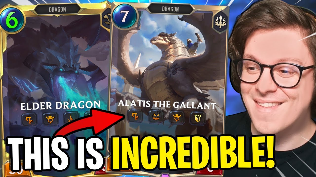 The BEST Elder Dragon Deck I Have Played So Far - Legends of Runeterra