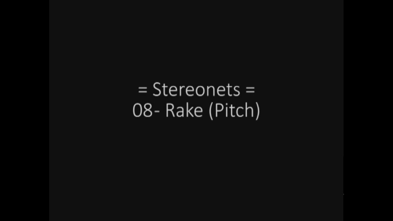 Stereonets 08 Rake (Pitch)