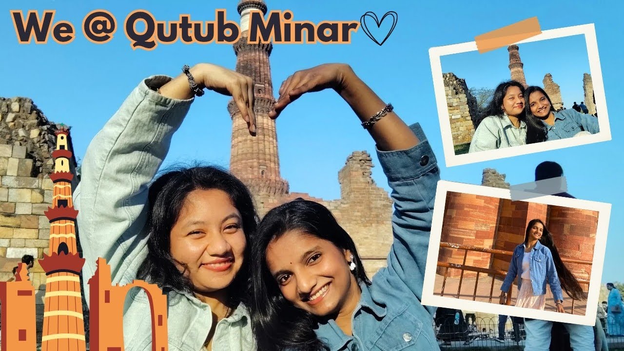 Wandering Through Qutub Minar📸☀️✨