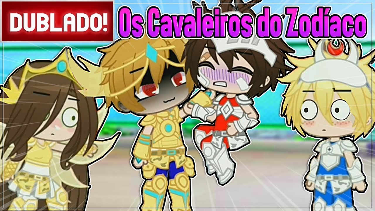 [ DUBLADO ] SE EU ESTIVESSE EM CAVALEIROS DO ZODIACO - AS DOZE CASAS l MINI FILME GACHA CLUB