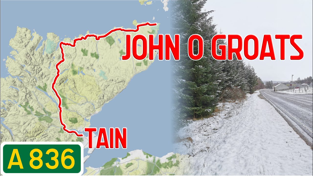 Scotland Road Tours - A836 Tain to John o' Groats