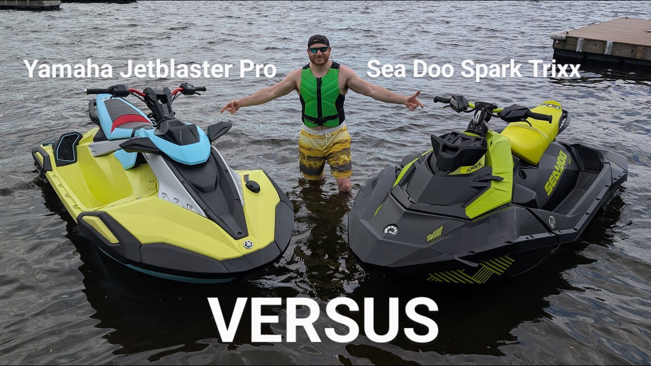НАКОНЕЦ-ТО! Sea Doo Spark Trixx против Yamaha Jetblaster Pro ОДИН НА ОДИН. Часть 1.