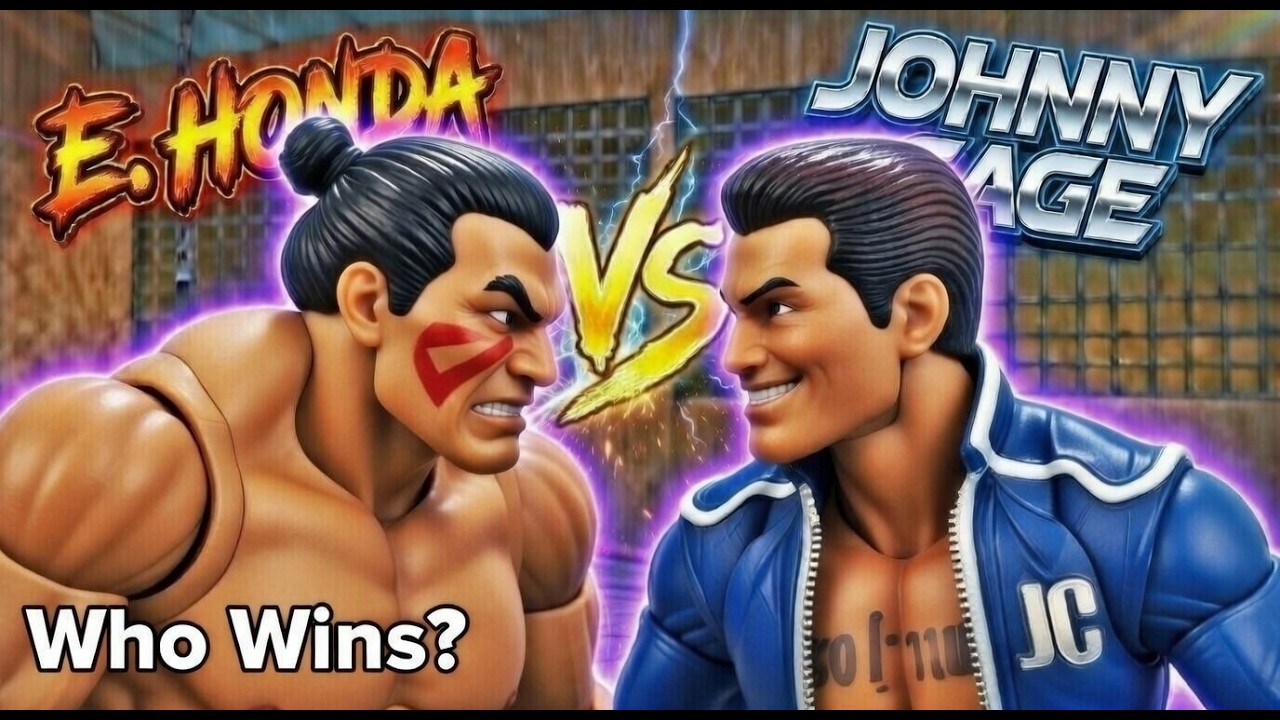 🎬Johnny Cage vs. E. Honda🥋 | Street Fighter vs. Mortal Kombat