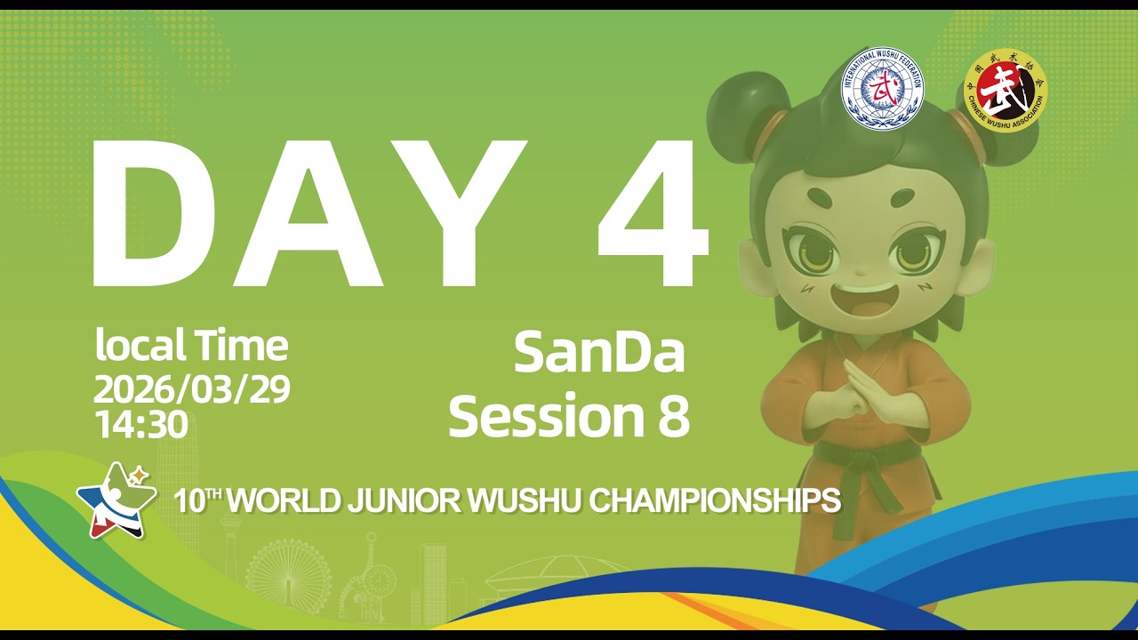 10th World Junior Wushu Championships Day 4 Sanda-Session 8