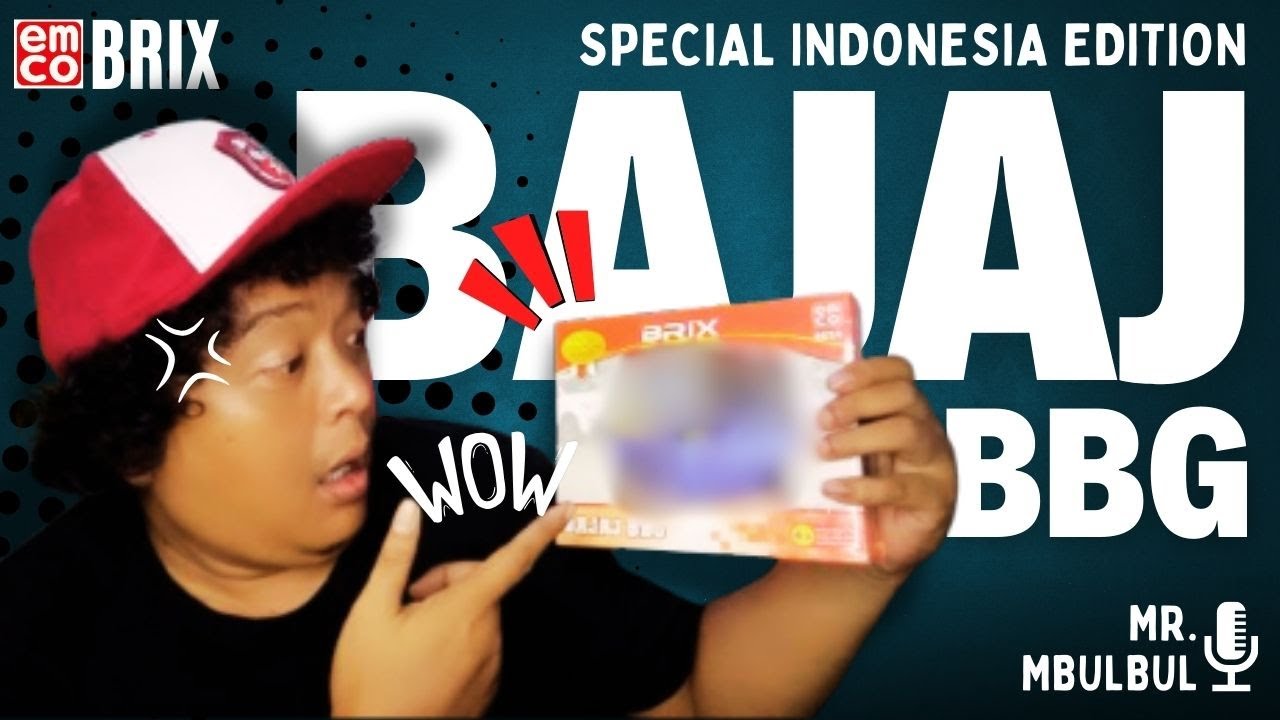 Membuat BAJAJ dari LEGO! EMCO Brix 8654