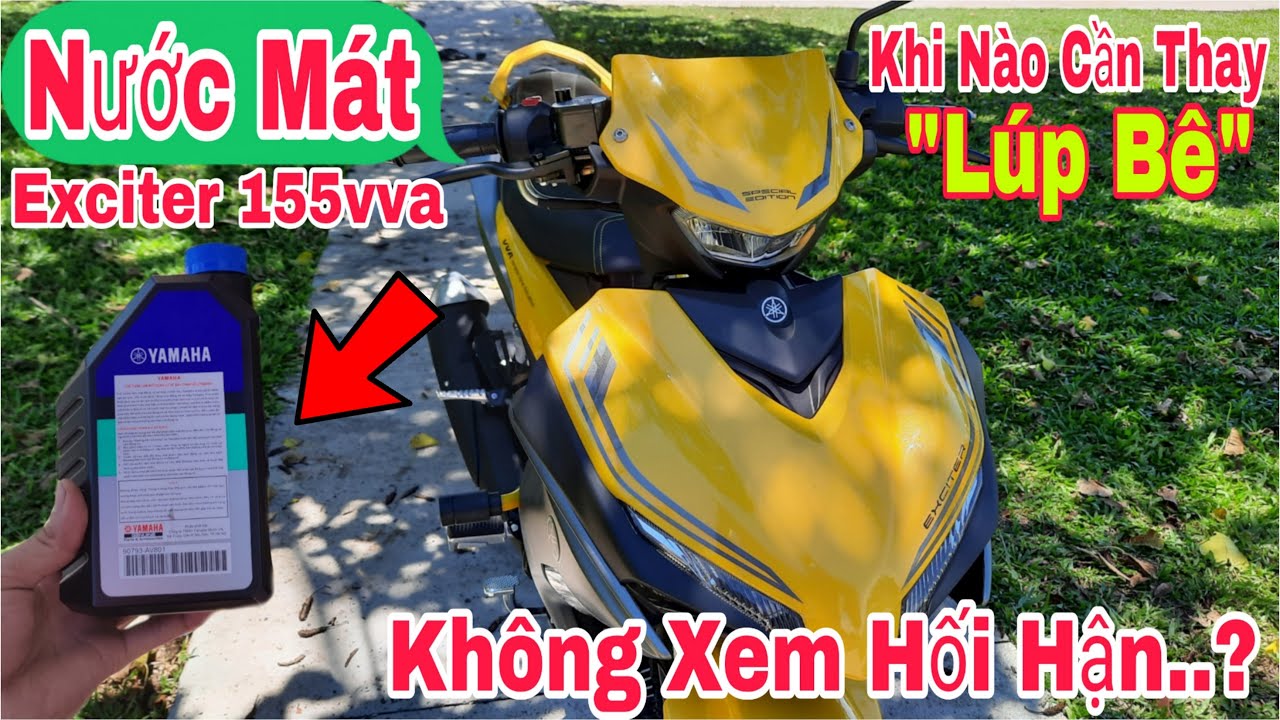 Nước Mát Exciter 155vva Chạy Bao Nhiêu Km Phải Thay ..? Xem Ngay Kẻo Hối Hận Không Kịp.! | Sáu Vlogs