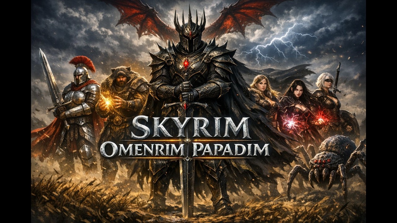 Skyrim SE OmenRim remastered 11 часть.