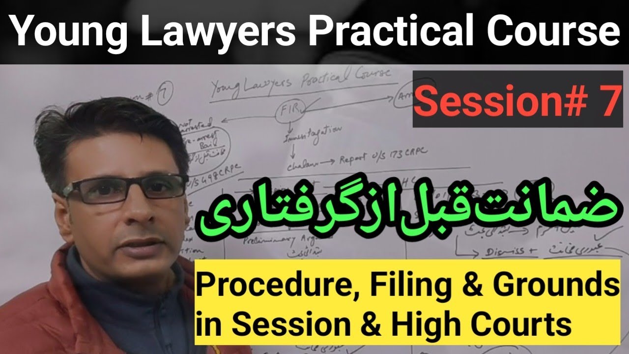 Pre Arrest Bail | Section 498 CRPC 1898 | Bail Before Arrest Procedures | The Law Session