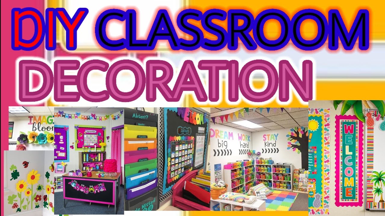 DIY CLASSROOM DECORATION |STRUCTURING IDEAS
