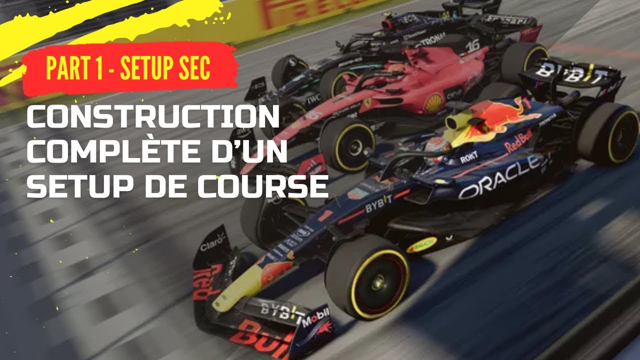 F1 23 : CRÉER SON SETUP DE COURSE