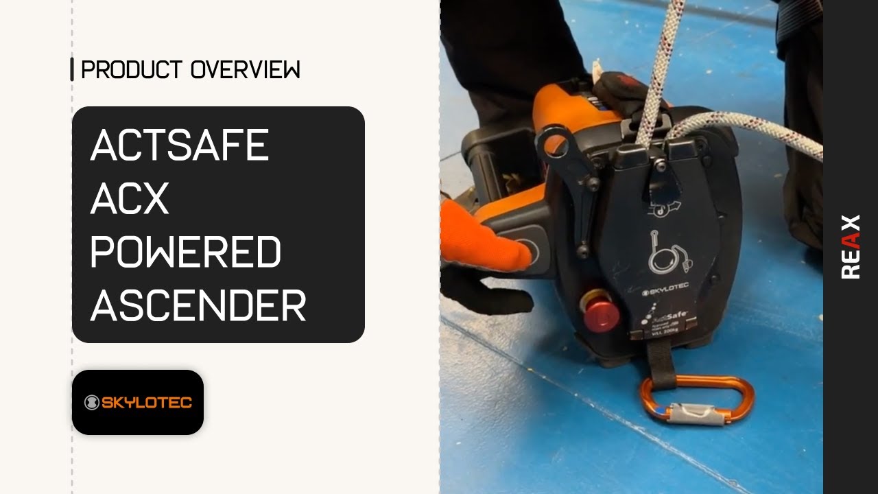 Skylotec Actsafe ACX Powered Ascender | REAX Product Highlights