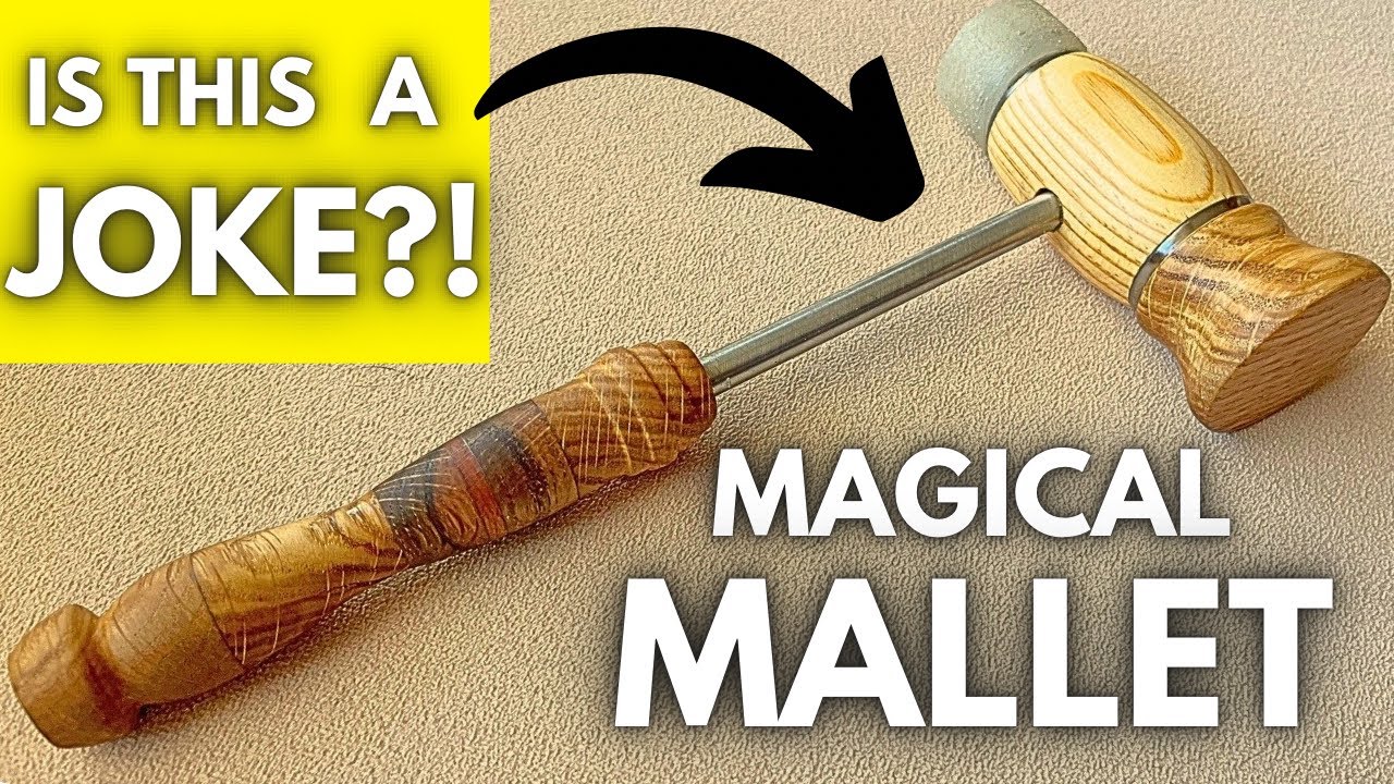 The Most Unbelievable Hammer You’ll Ever See! #woodworking #woodturning #metalworking #diycrafts