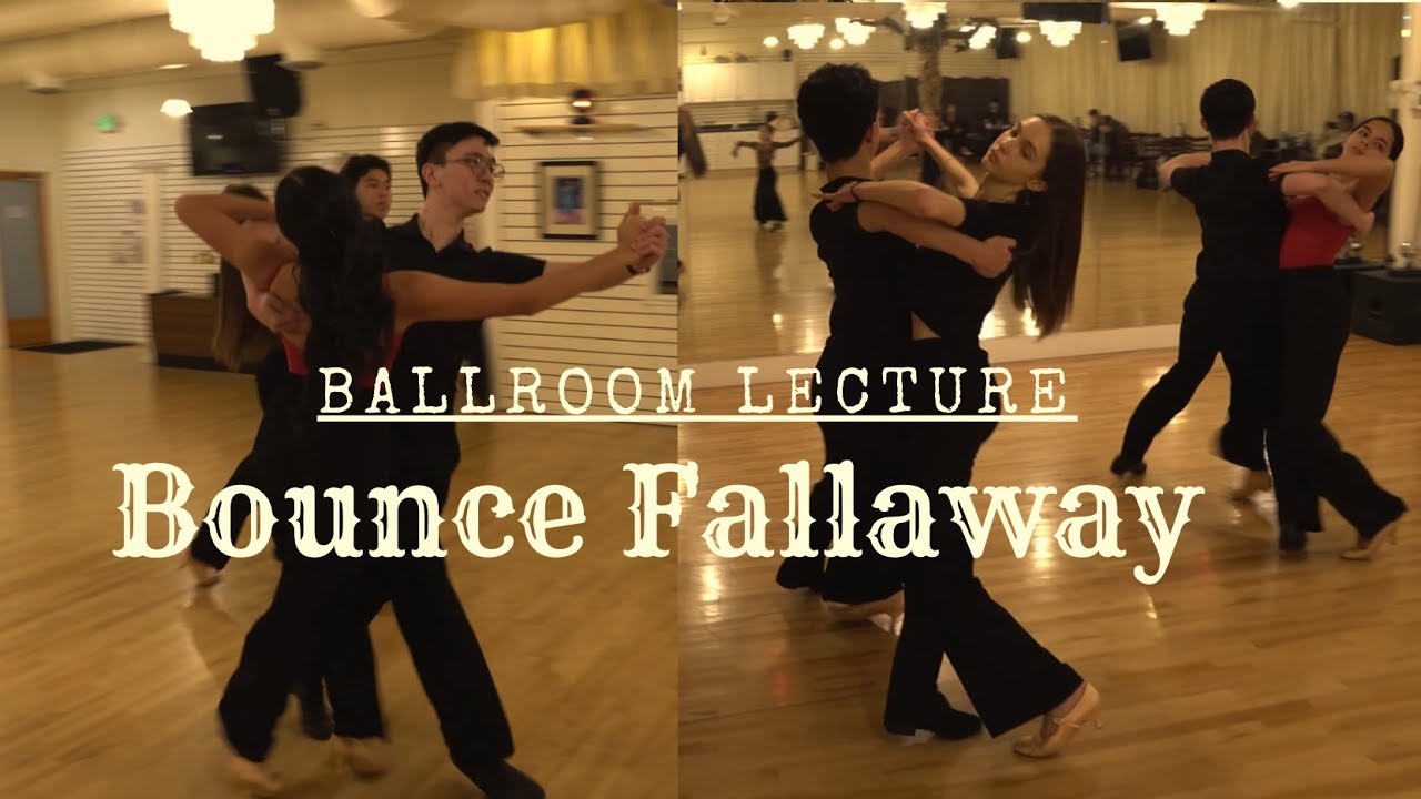 How To Improve the Bounce Fallaway in Foxtrot | International Ballroom Technique / Dovgan Dance