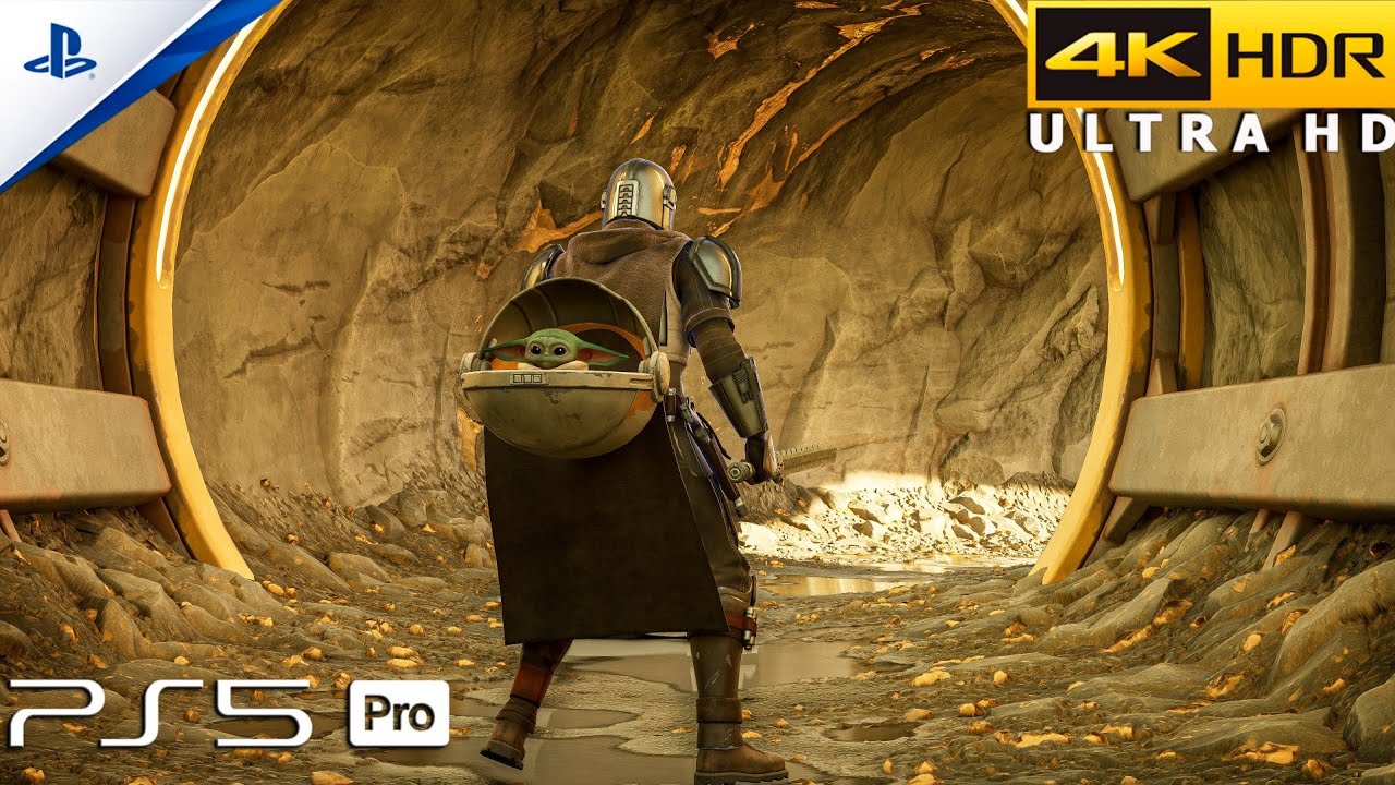 Fortnite (PS5 Pro) 4K 120FPS HDR Gameplay | Mandalorian (Star Wars)