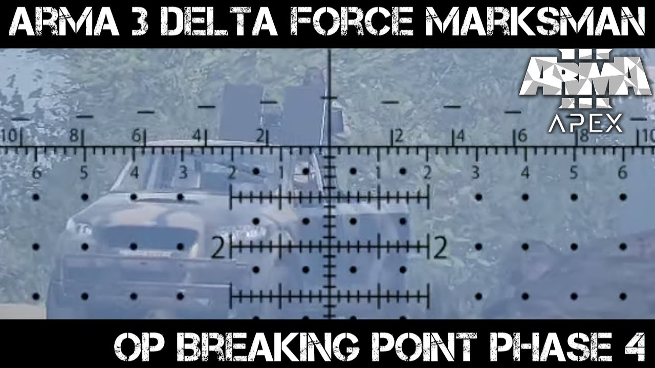 ArmA 3 Delta Force Sniper Gameplay - Op Breaking Point phase 4