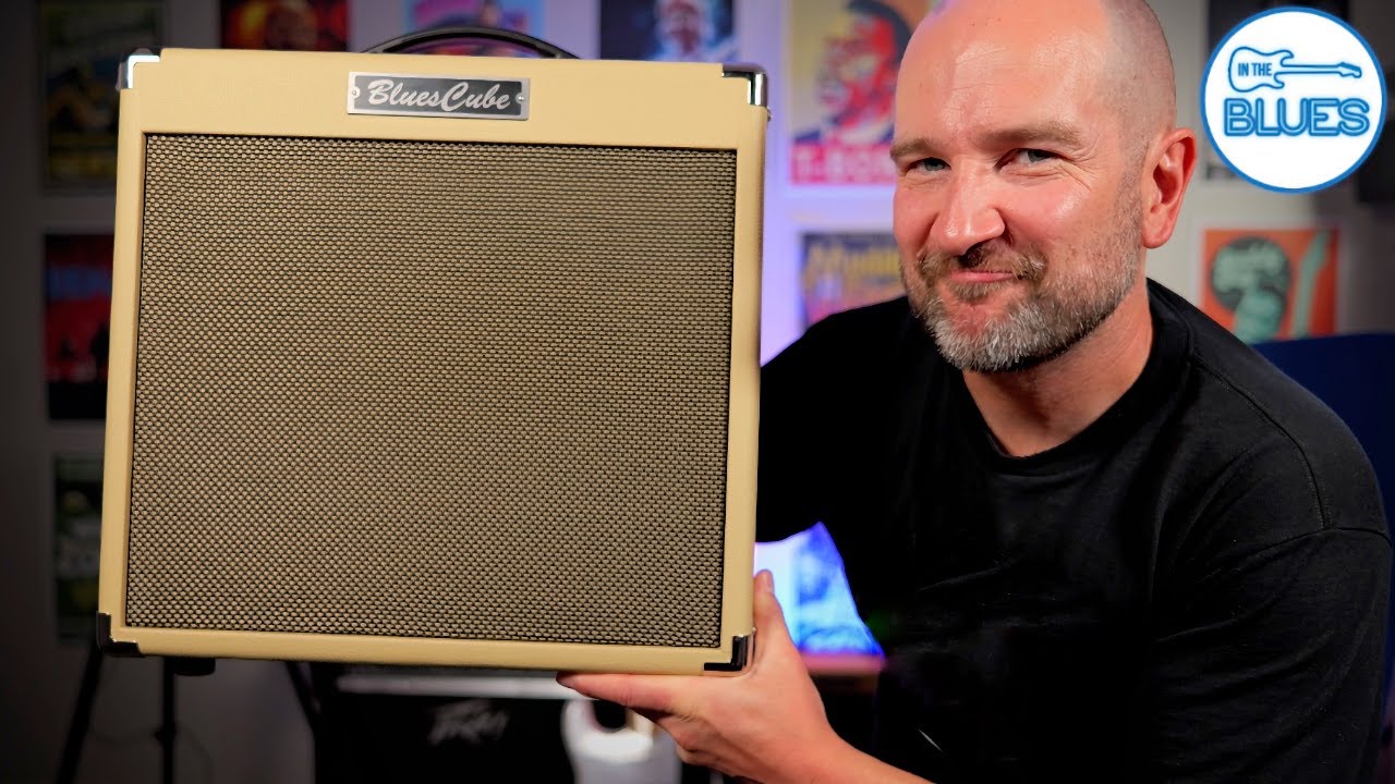 Блюзовый музыкант протестировал усилитель Roland Blues Cube Hot!