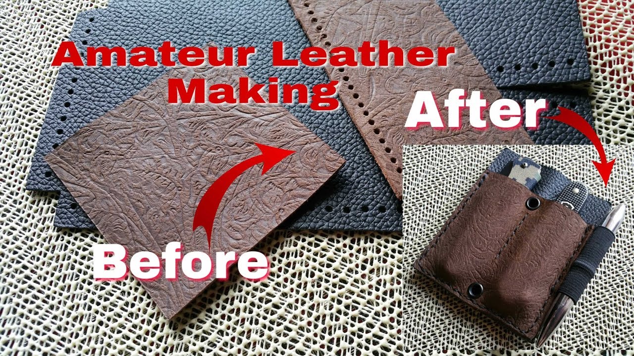 DMKusa Does Some Leather Work out of Scrap Leather - Recycled