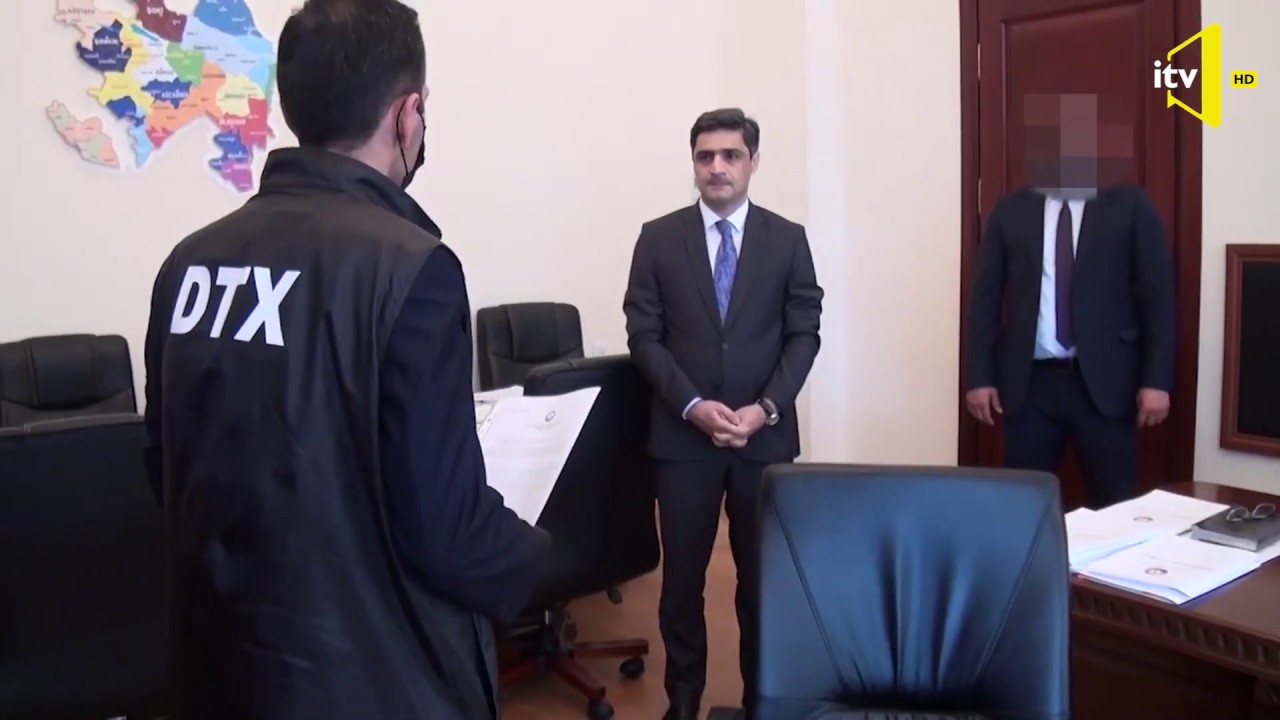 DTX Mədəniyyət Nazirliyində əməliyyat keçirib - GÖRÜNTÜLƏR