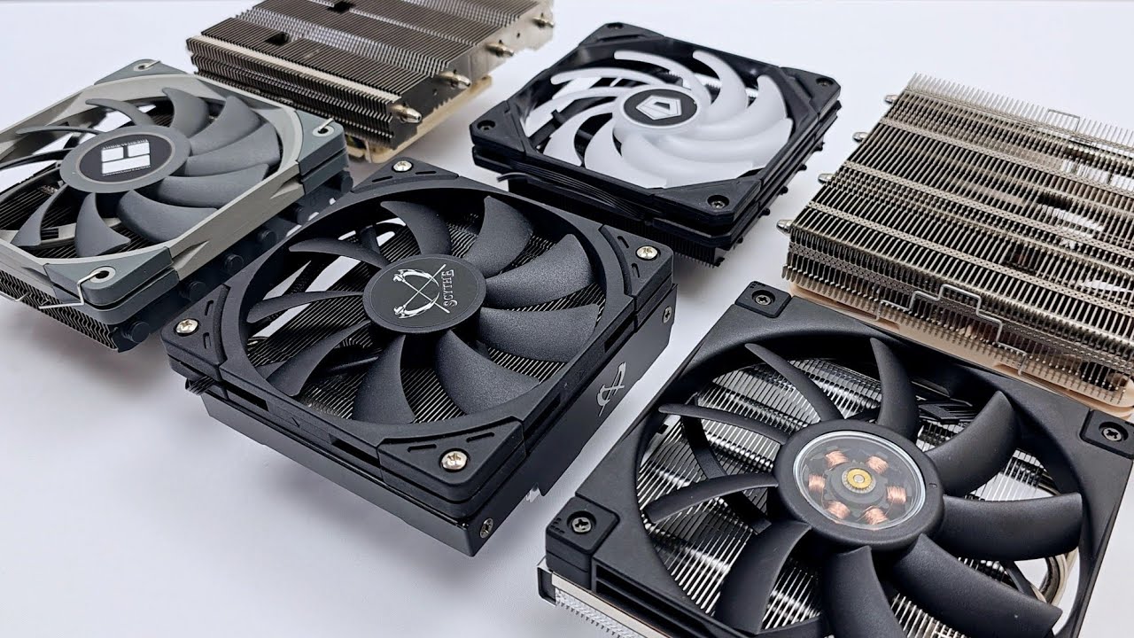 Низкопрофильные кулеры по сравнению с 7800X3D