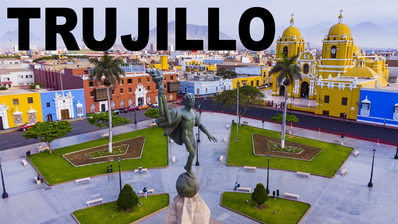 MONUMENTO A LA LIBERTAD - PLAZA DE ARMAS TRUJILLO - DJI MINI 2 (4K)