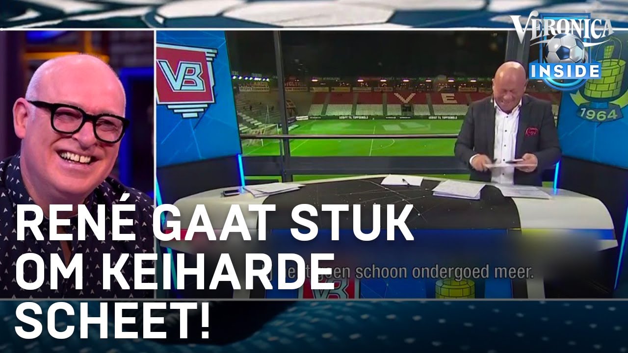 René gaat stuk om keiharde scheet op live TV | VERONICA INSIDE