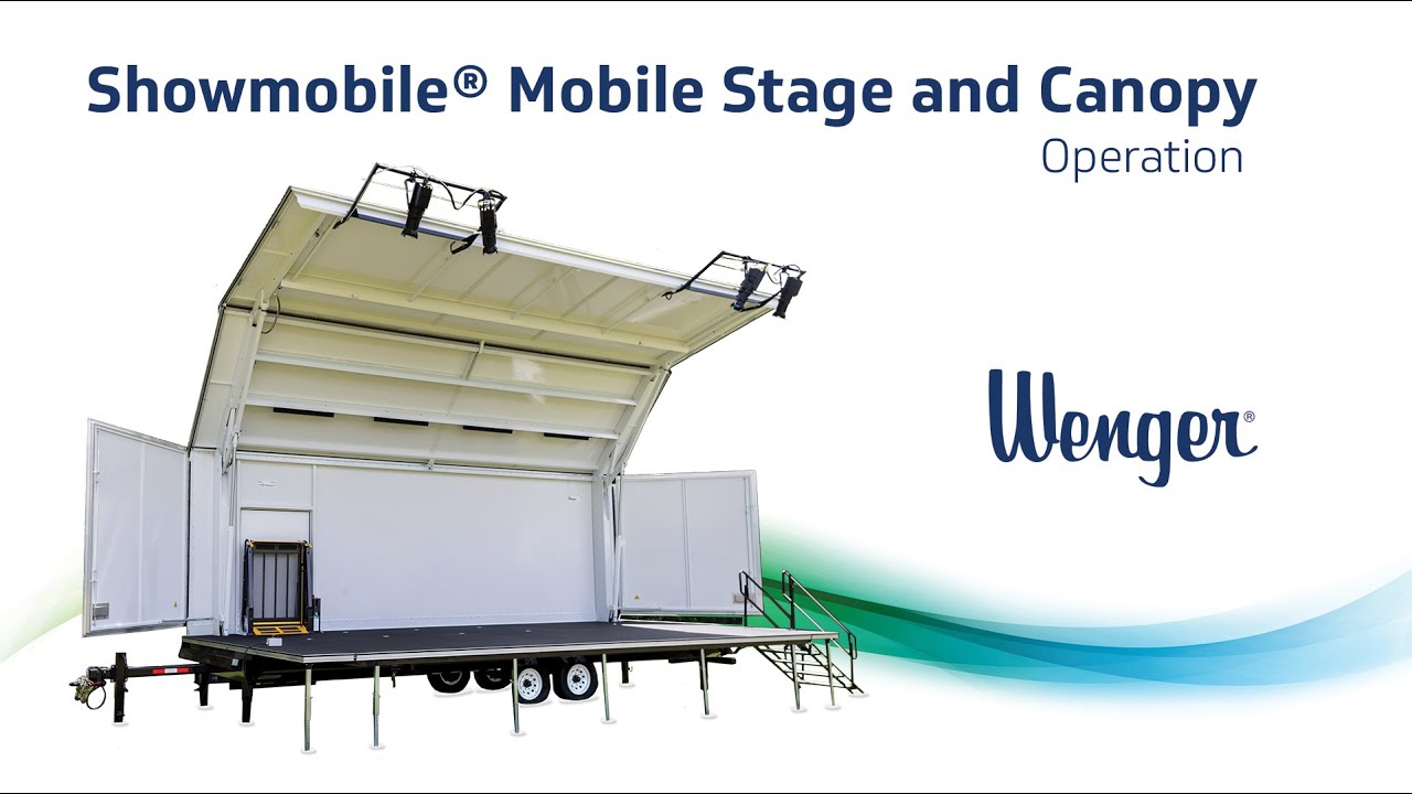 Showmobile® Mobile Stage and Canopy | Operation