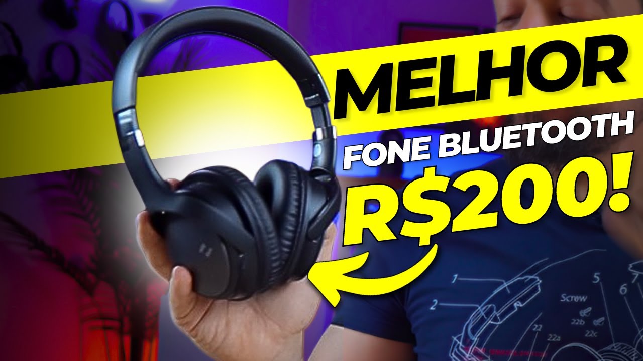 O MELHOR Fone Bluetooth BOM E BARATO at&eacute; R$200 para COMPRAR 2024 - HAVIT H630BT