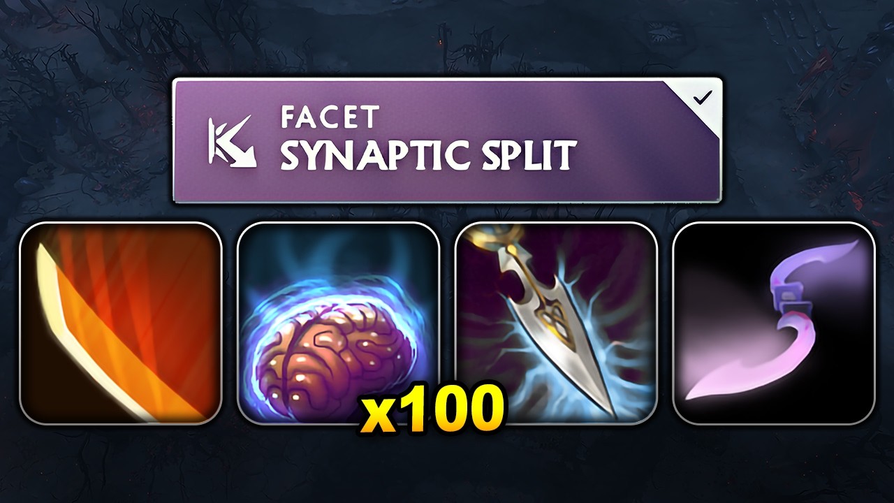 GLAIVES SPLIT X12 BOUNCES + BLADE DANCE | Dota 2 Ability Draft