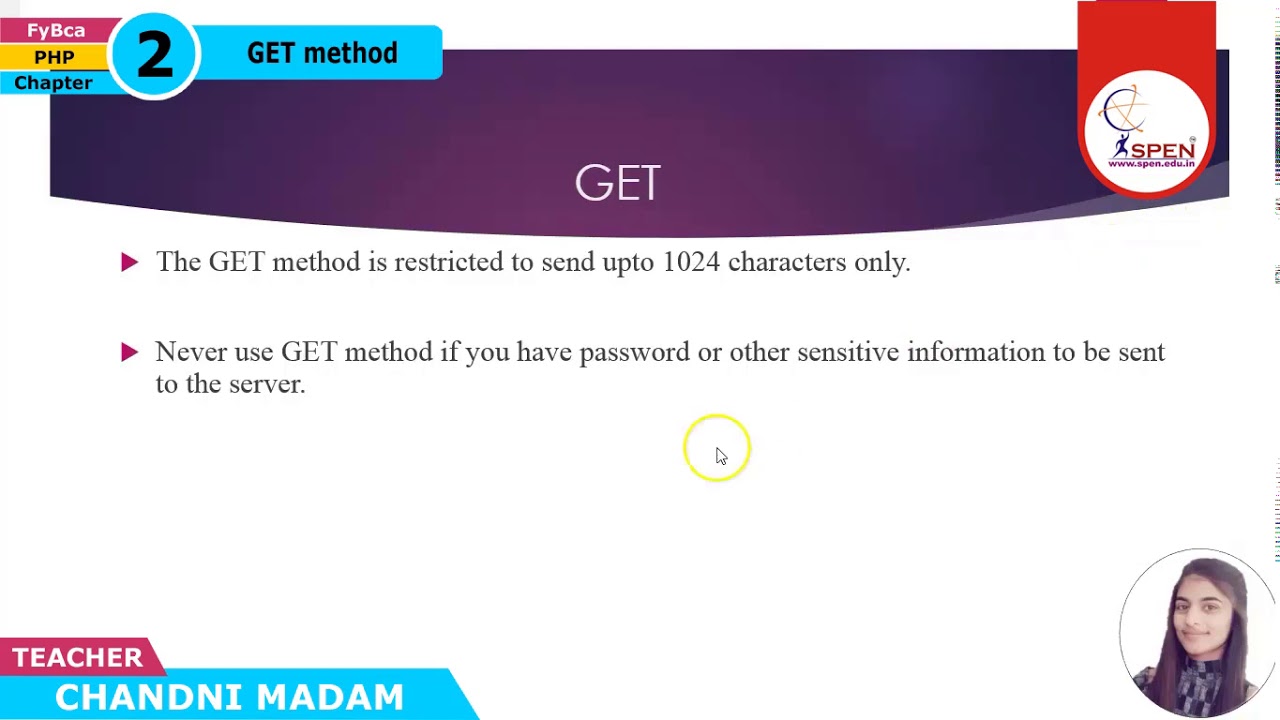 How GET Method Works in PHP