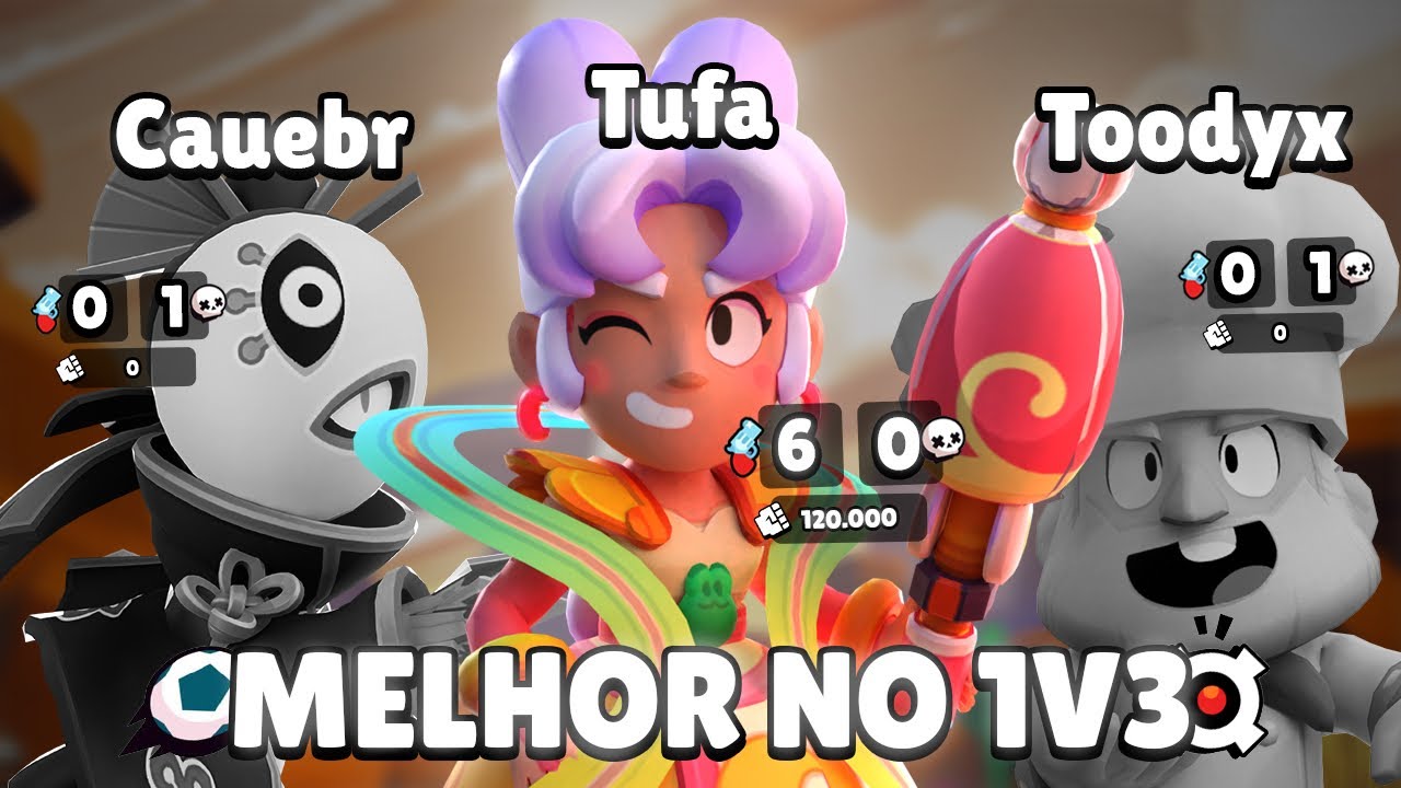 QUEM CONSEGUE FAZER 1v3 NA CASA BRAWL ?