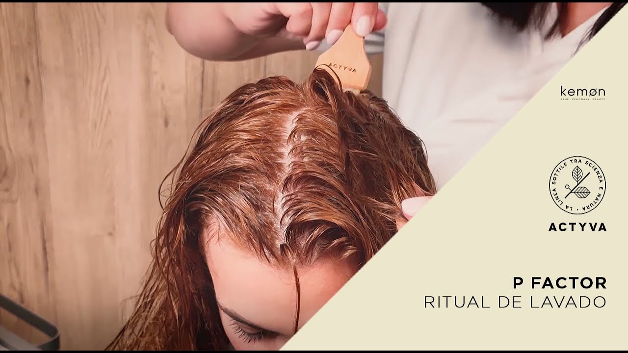 TUTORIAL // KEMON // ACTYVA P FACTOR // Scalp
