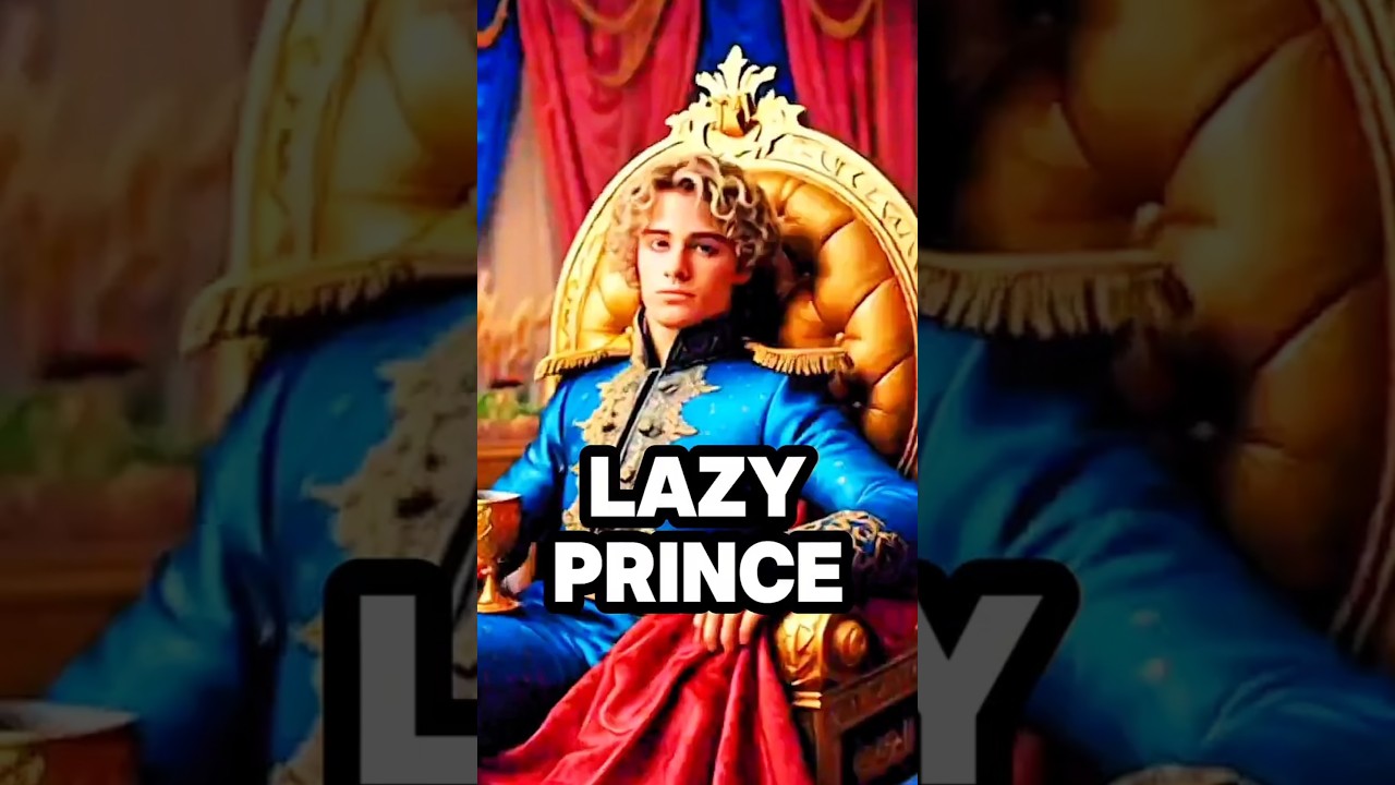 Lazy Prince's Transformation: A Tale of Hard Work and Leadership #lifelessons #motivation #hardwork