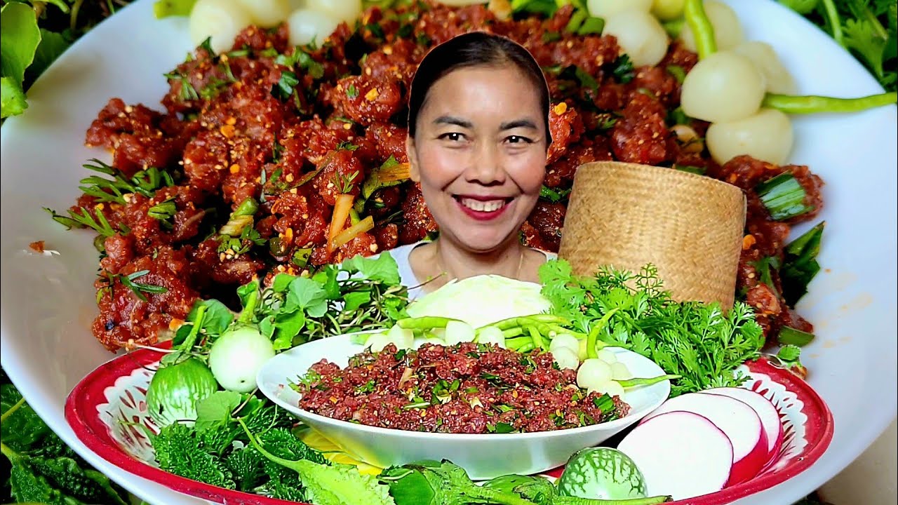 เมนูโปรดประโยชน์เยอะ ก้อยเนื้อบักนาวกินแซบกินนัวคือเก่าจ้า 31-01-69