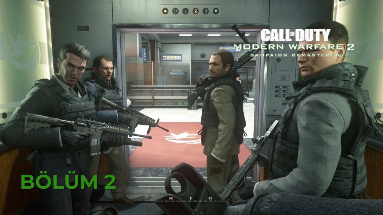 RUSÇA YOK! I Call of Duty: Modern Warfare 2 Remastered Türkçe Oynanış Bölüm 2