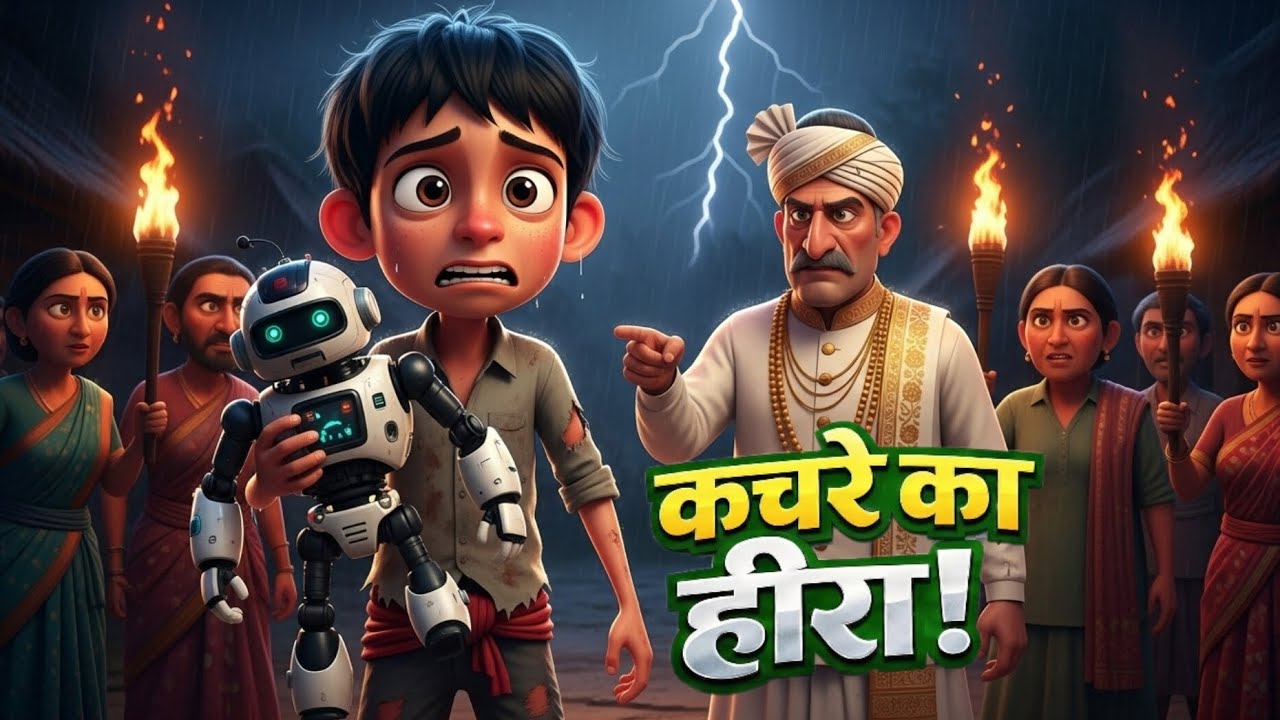 गरीब बच्चे पर चोरी का इल्ज़ाम… टूटे रोबोट ने खोल दिया अमीर का झूठ | कचरे का हीरा