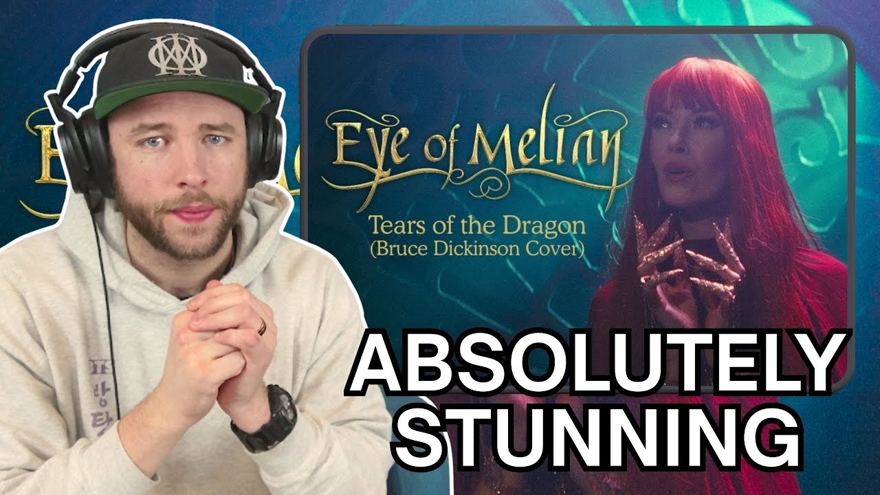 MADE IT THEIR OWN! | EYE OF MELIAN - Tears of the Dragon (Bruce Dickinson Cover) | Canadian Reacts