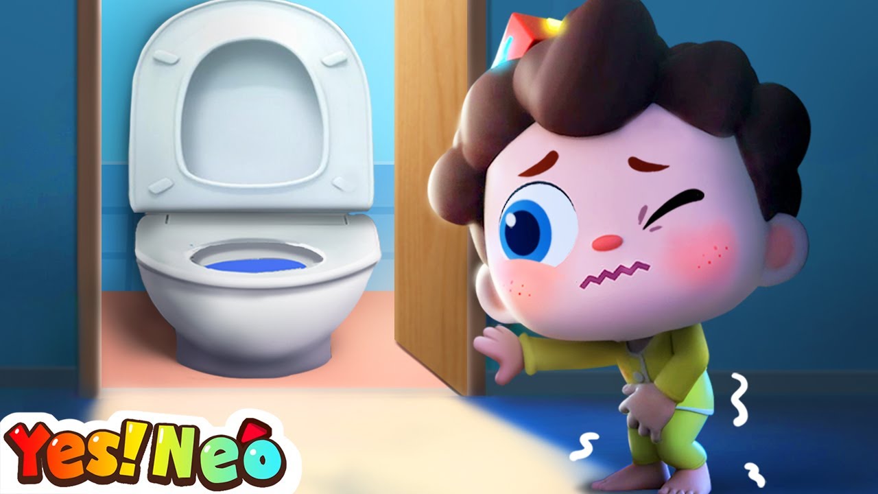 Don't be Scared of the Dark | Monster in the Toilet | Good Habits Song | Kids Songs | Yes! Neo