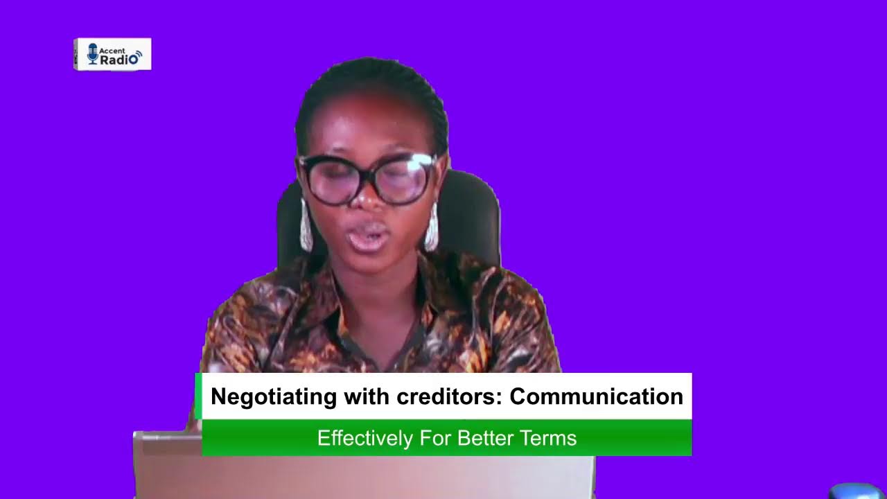 Negotiating with creditors: Communication Effectively For Better Terms