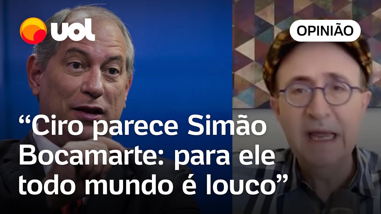 Reinaldo Azevedo: 'Ciro Gomes ataca governo como se pudesse governar sem Congresso’