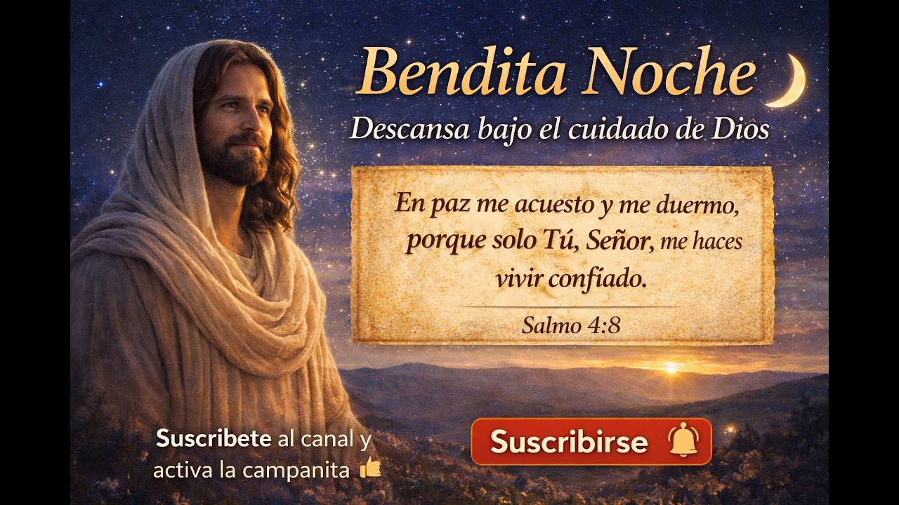 DESCANSANDO EN LA PRESENCIA DEL SEÑOR 🙏🏻🌃