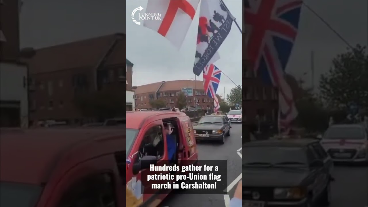 Британские патриоты в Каршалтоне &mdash; Turning Point UK