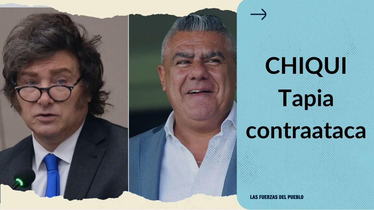 Chiqui Tapia contraataca y le da a Milei a donde más le duele
