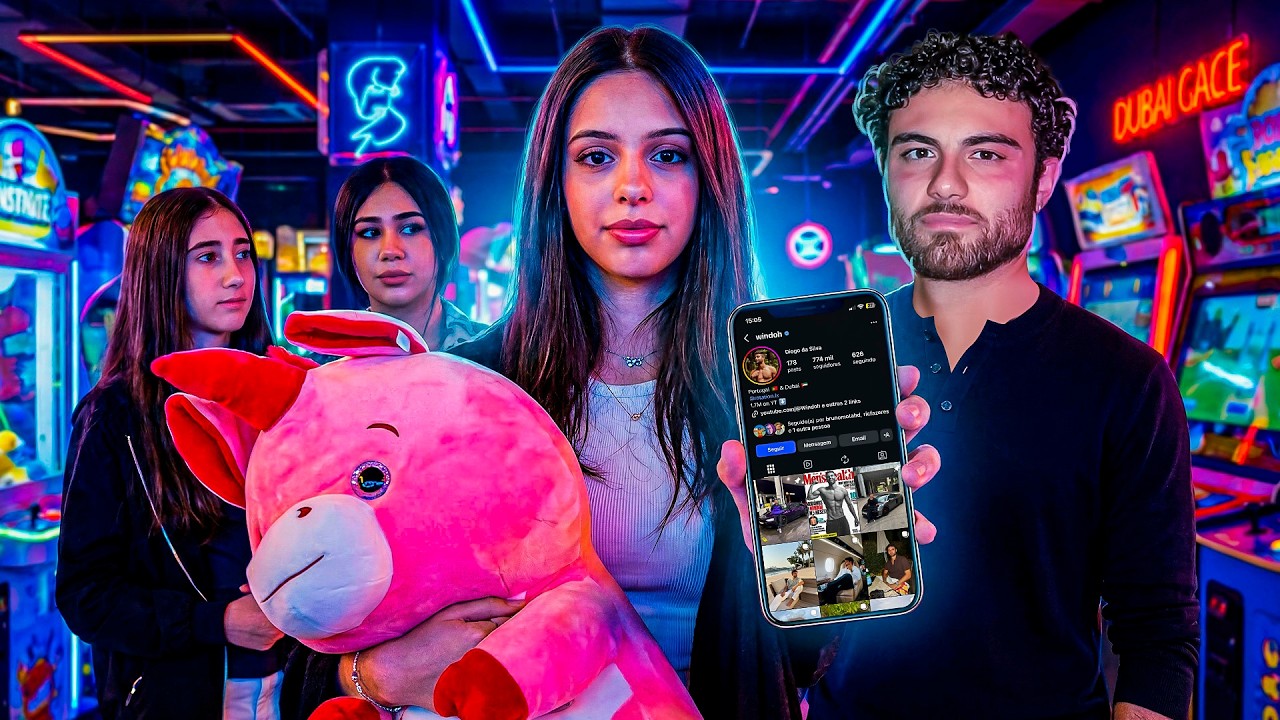 WINDOH FOI AO ARCADE PARK DO DUBAI COM OS RAPAZES E ISTO ACONTECEU...😂😂