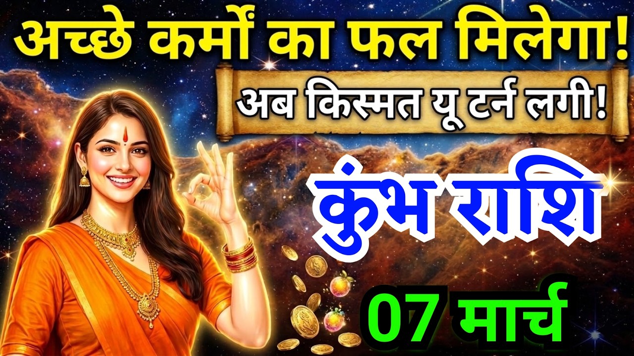 7 मार्च, कुंभ राशि वालों अच्छे कर्मों का फल मिलेगा, Kumbh Rashi, Aaj Ka Rashifal