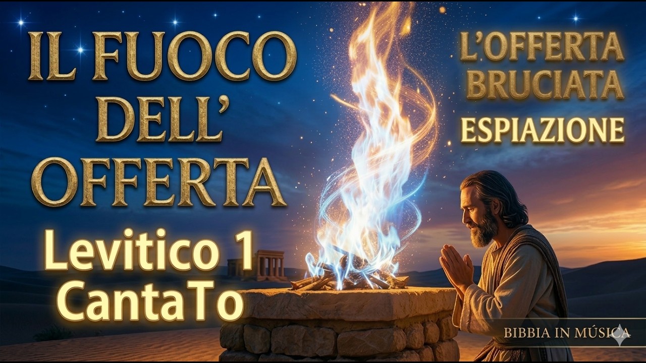 IL FUOCO DELL’OFFERTA – Levitico 1 Cantato | Bibbia in Musica