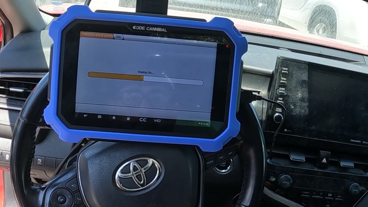 2022 Toyota Camry All Keys Lost using Code Cannibal and KW100 and Lonsdor LT04 Key