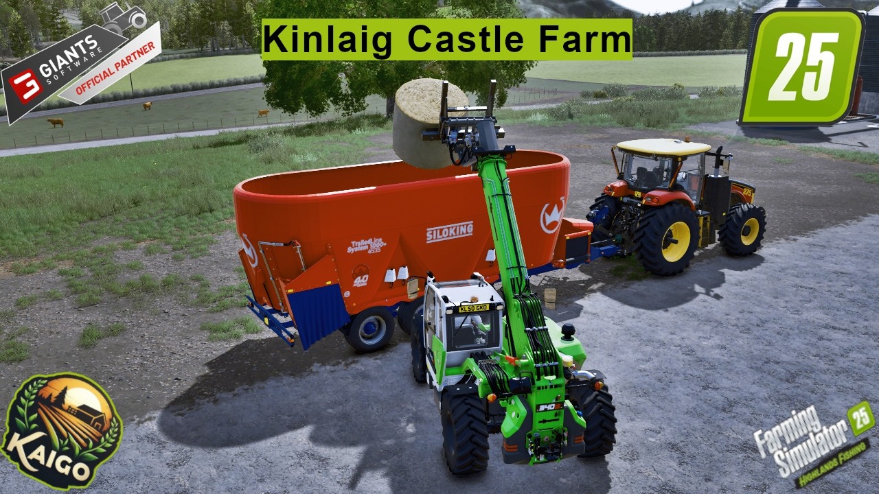 Futter für die Kühe #066 LS25 Kinlaig Castle Farm