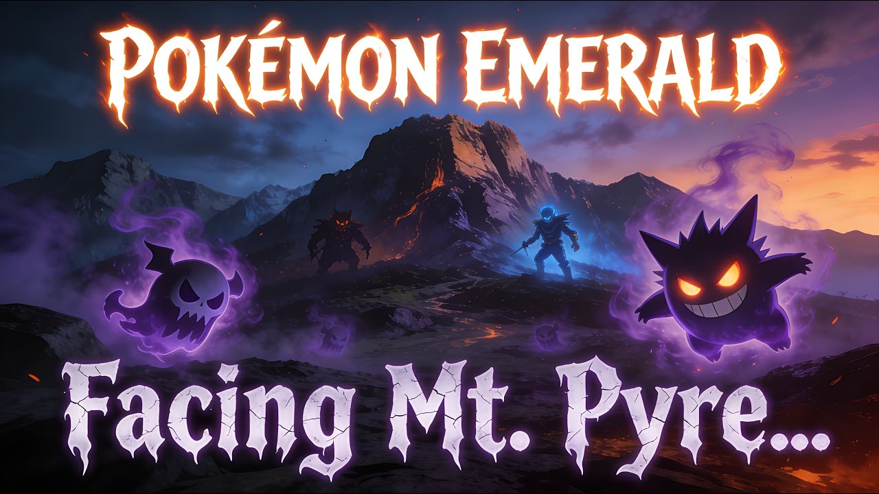 Pokemon Emerald: Facing Mt. Pyre...