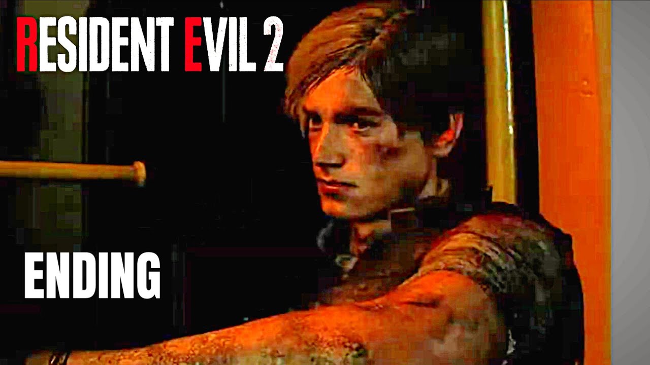 RESIDENT EVIL 2 REMAKE  LEON ENDING (fighting Mr x it was tough)