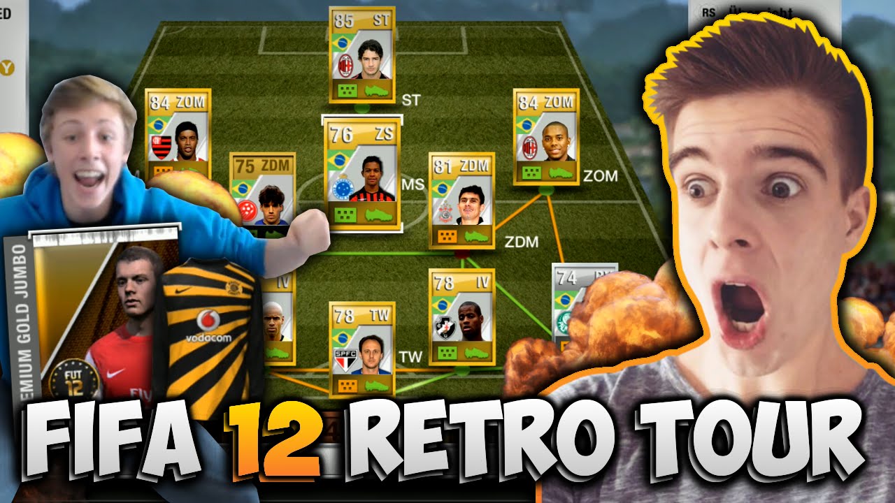 RETRO FIFA 12 ULTIMATE TEAM TOUR! NOSTALGIE PUR!